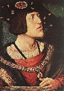 Bernard van orley Portrait of Charles V oil painting artist